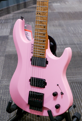 ギター Kiesel Guitar Osiris6 Kiesel Osiris 6 Lefty Poplar Burl Natural – Ish Guitars
